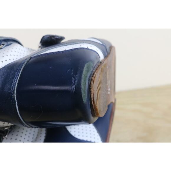 Junya Watanabe Sneakers 10 Blue White Leather Wedge Shoes Japan Athletic - Picture 10 of 12